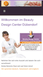 Mobile Screenshot of beautydesigncenter.ch